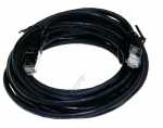 Cat6 Patch Cable - Patch Lead Cat6, Rj45, S-ftp (pimf), Black, 5m, Lsoh