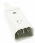 Bachmann Iec Plug - C14 Kaltgeratestecker Mit Schutzkontakt 10a-250v, 70°c