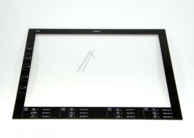 Oven inner Door Glass - 5616622097 Door Glass Silkscreened High-t [Electrolux Aeg]
