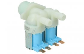 Bitron 2 way Solenoid Valve - Double Solenoid Inlet Valve : 180deg With 12 Bore Outlets