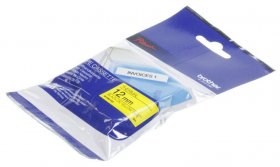 Brother Colour Cartridge - M-k631bz Label Cassette Black On Yellow 12mm 8m