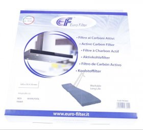 Eurofilter Carbon Filter - Fks002 Longlife Carbon Filter 545x75x10mm Alternative For Ikea-faber-whirlpool C00780977