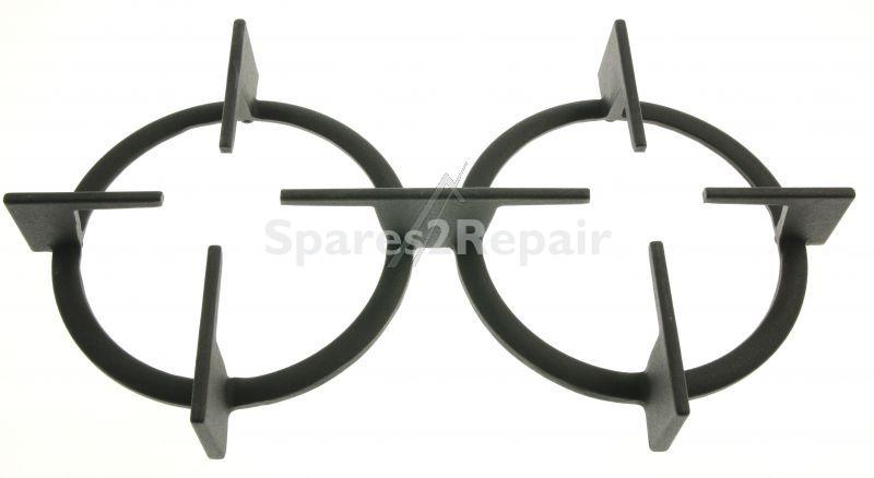 Franke Mechanical Components - 1982902 133 0068 205 Sp Hob Cast Iron Grid+rubbers