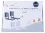 Mywall Loudspeaker Holder - 2 Wall Mounts For Sonos Speaker Era 300