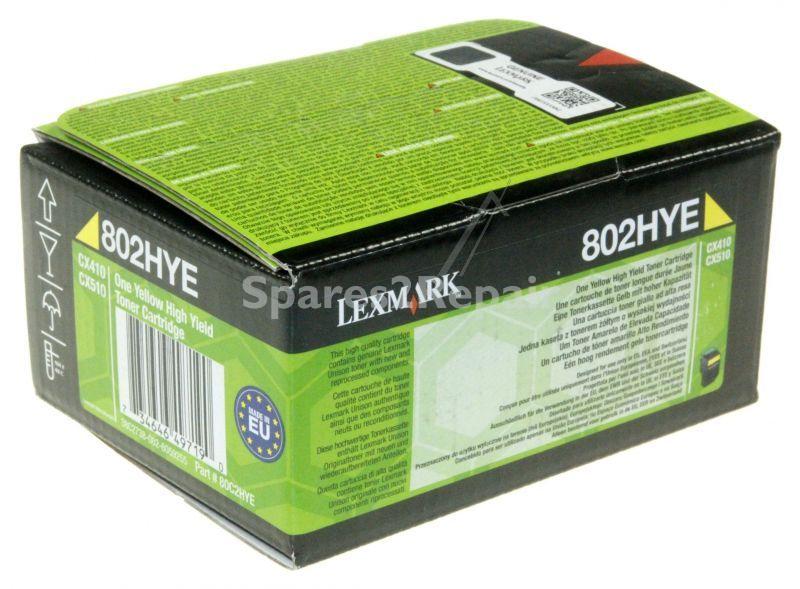 Lexmark Toner Cartridge - 80c2hy0 Toner Yellow 3k