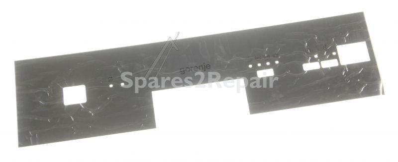 Hisense Gorenje Operating Unit Screen - 282928 Control Panel Inlay
