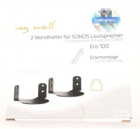Mywall Ls Wall Mount - Hs 46 W Wall Mount For Sonos Era 100 2 Pieces White