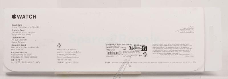 Apple Wristbands For Smartwatch - Mc7l4zm-a 46mm Slate Milanaise Loop - S-m