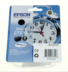 Epson Cartridge - 27xxl C13t27914010 Ink Cartridge Black 34 1ml