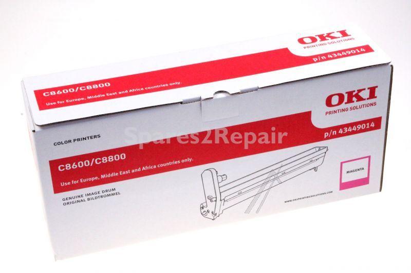 Oki Drum Assembly - 43449014 Drum Unit Magenta 20k
