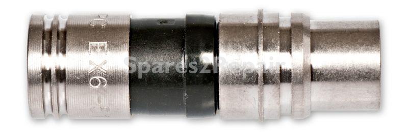 Fuba Coaxial Connector - Ovz 079 Hq Coaxial Connector, Ex6-51-83iecm, Black