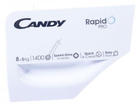 Detergent Dispenser Cover - 43041895 Detergent Dispenser Cover [Candy Hoover]