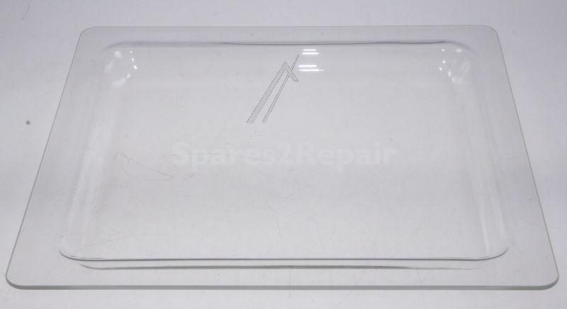 Door - 5551184319 Window Black Aeg 595 5x332mm [Electrolux Aeg]