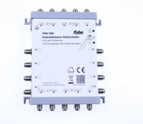 Fuba 4+1 Multiswitch Inputs - Fmk580 Kakadierbarer Multischalter