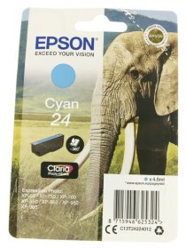 Epson Cartridge - 24 C13t24224012 Ink Cartridge Cyan 4 6ml