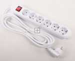 Bachmann 6 Way Socket Outlet Switch - 381 251k Smart 6-way Power Strip With Switch 3m White