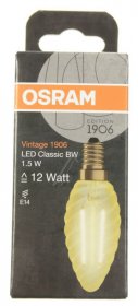 Osram E14 Led Spot - Filament Led Vintage 1906 1 5w E14 230v - 1906LCBW12 1,5W/824