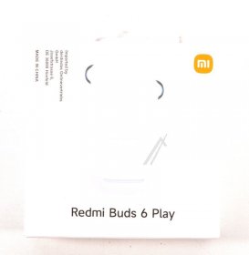Xiaomi Headset - Bhr9283gl M2420e1 Xiaomi Redmi Buds 6 Play Black