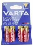 Varta Aa - Battery - Lr6 4706101404 Varta Aa Alkaline Longlife Max Power 4 Pack