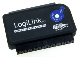 Logilink Usb Converter - Usb Adapter, Usb3.0 - Ide & S-ata, With Otb Function