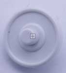 Roller - 2630033013 Wheel glass Panel Assembly white [Electrolux Aeg]