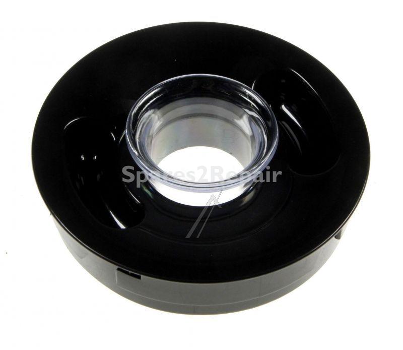 Mixing Bowl Lid - Kw711770 Lid & Filling Cap Black Fp196 [Delonghi]