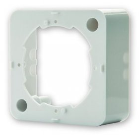 Fuba Surface Mounting Box Aerial S. - Gdz 100 Gdz 100 Outlet Frame, Pure White 75x75