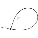 Vivanco Cable Ties - Ct 4.8-300 B Cable Ties Black 4,8-300 Mm 100 Pcs