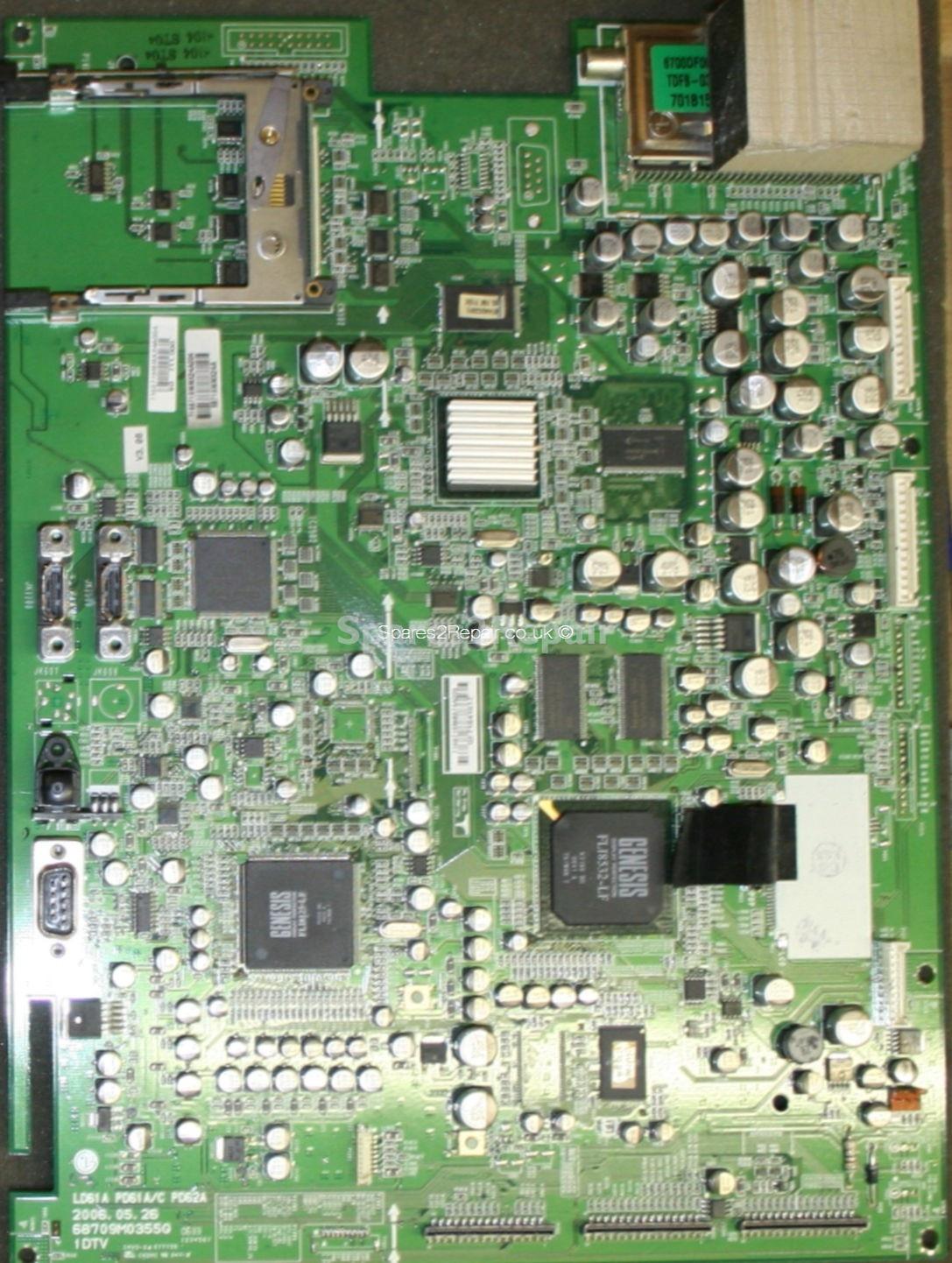 LG 50PC1DA-EC - HDMI DTV - 68709M0355G - LD61A - PD61 - PD62