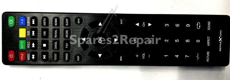 Reflexion Ir remote Control - Led167 780-01030c Remote Control