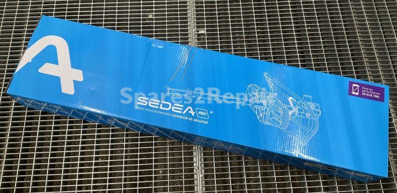Sedea Mast Support - Paire De Fixations En M ZinguÉes , DÉport 100mm