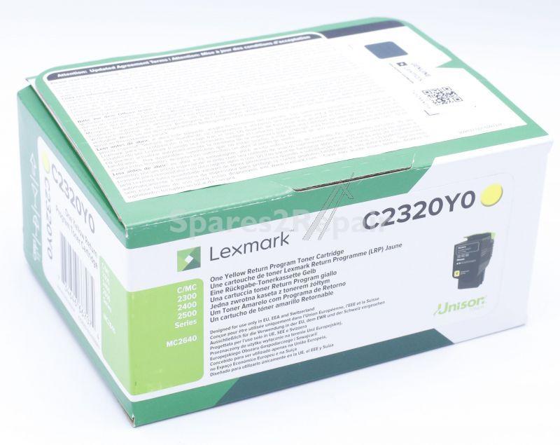 Lexmark Toner Cartridge - C2320y0 Toner Cartridge Yellow 1k