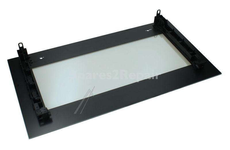 Oven outer Door - 5610438300 Front Glass White 694x504mm [Electrolux Aeg]