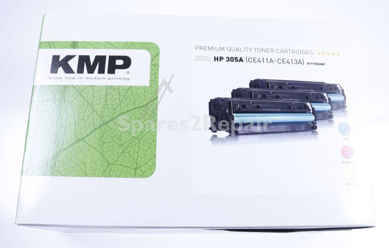 Kmp Toner Cartridge - 1233 0030 H-t196cmy Toner Cartridge Multipack Cmy 3 4k