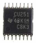 Texas Instruments Various Ics - Cu251 Sn74cbt3251pwr Ic Smd Tssop-16