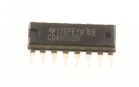 Texas Instruments Ic - 4050b Cd4050be C-mos Ic Dip16 -rohs Compliant-