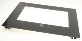 Glass Plate For Oven - 3428411395 Front Glass Black Electrolux 5 [Electrolux Aeg]