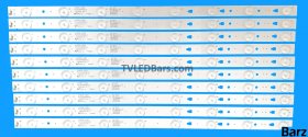 Barz LED Backlight Array JVC LT-48C570 48" LSC480HN08-8 LE48D8-03(D)(A) 10pcs