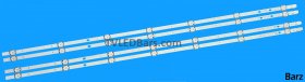 Vestel Barz LED Backlight Array Vestel 43" VES430UNDA VES430UNDS VES430UNDL VES430UNDB 17DLB43VLXR1 LB43007 VESTEL 43 FHD 2xA 2xB