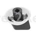 Glass Panel - 3550306447 Hotplate Knob white [Electrolux Aeg]