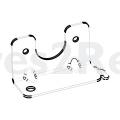 Fixings And Brackets - 5617707012 Holder Actuator Exhaust Duct [Electrolux Aeg]