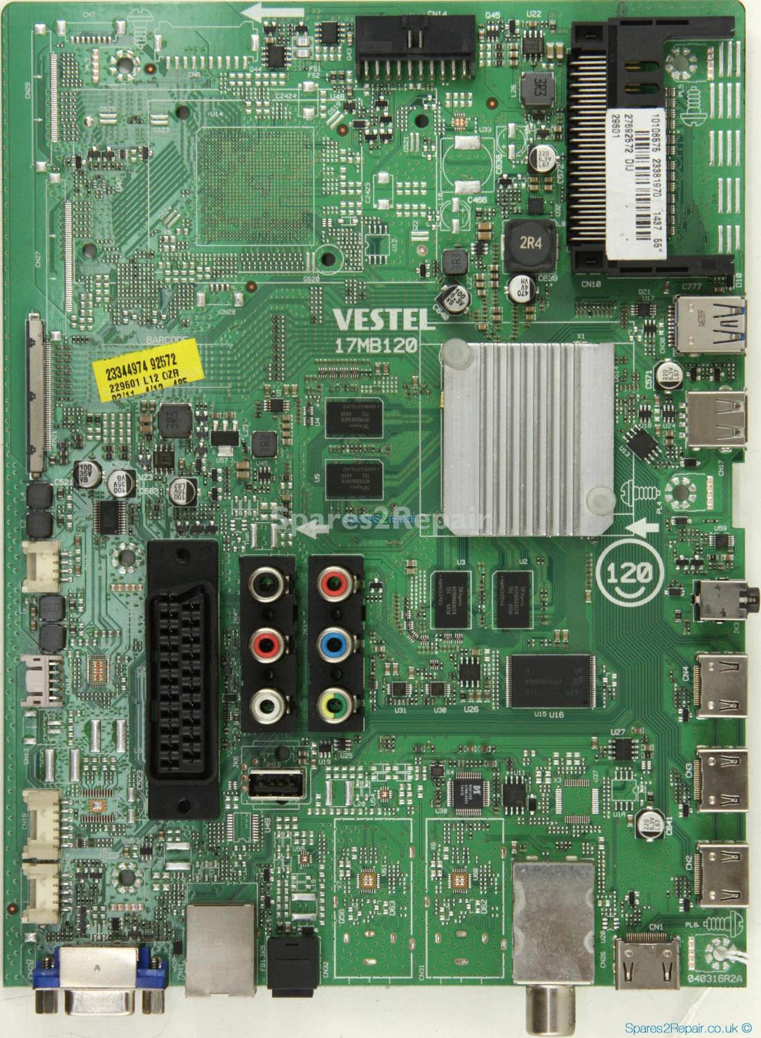 Finlux 55FUA7020 - Main AV - 23381970 - 17MB120 - 040316R2A