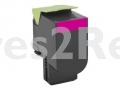 Lexmark Toner Cartridge - 80c2sm0 Lexmark R-toner 802sm Magenta 2k Cx310-cx410-cx510