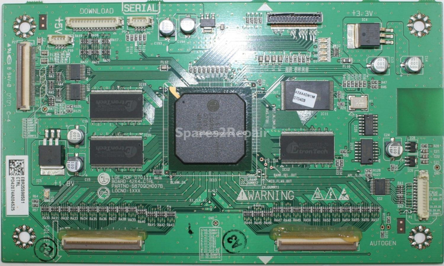 LG 42PC56 - LVDS - EBR35598501 - 6870QCH007B - PDP 070111 - 42X4_CTRL
