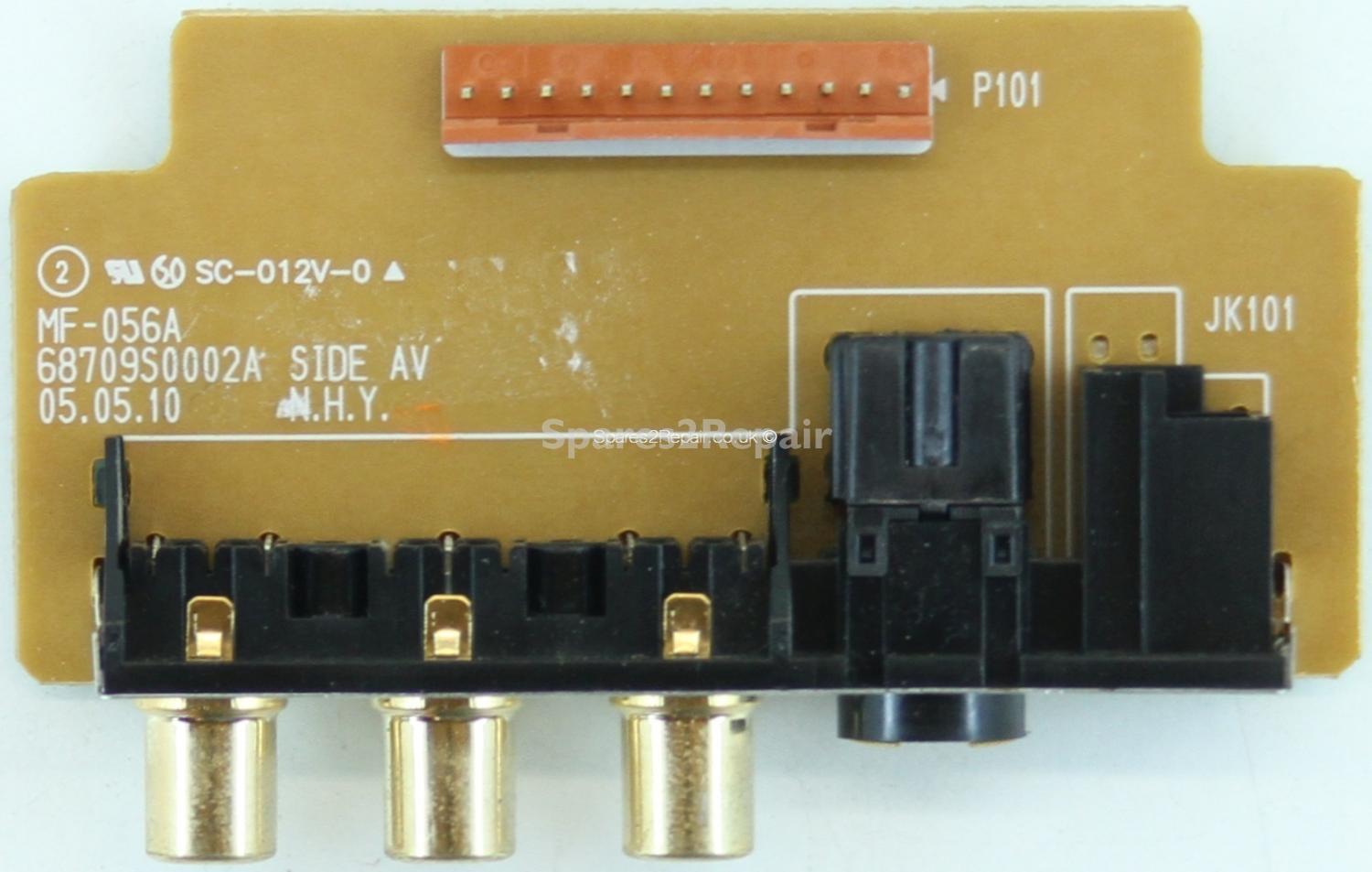 LG 42PX5D - Side AV - 68709S0002A MF-056A