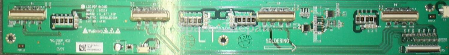 LG RZ-60PY10 - Buffer - 60X5A X_LEFT_TOP - 6870QLB005A