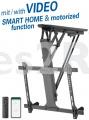Mywall Tv Ceiling Support - Motorisierter & Klappbarer Deckenhalter Fur Flachbildschirme - (81-178cm)