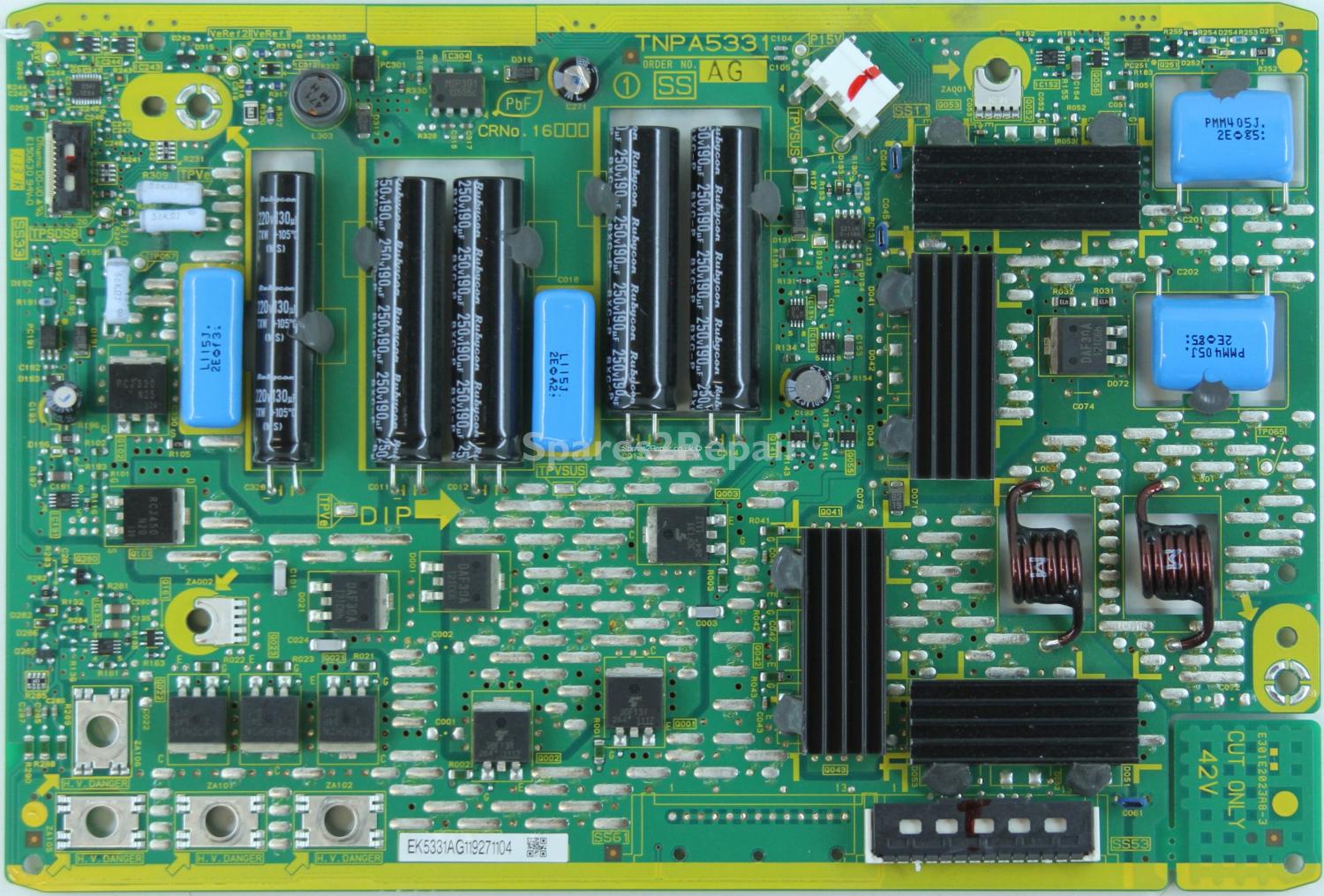 Panasonic TX-P50GT30B - XSUS - TNPA5331 AG