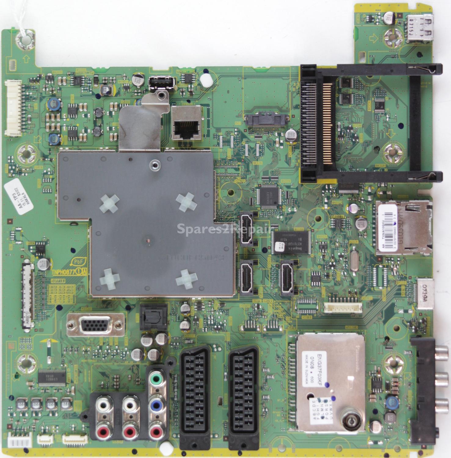 Panasonic TX-L37D25BA - Main AV - TXN/A10QXU AA - TNPH0877 1 A