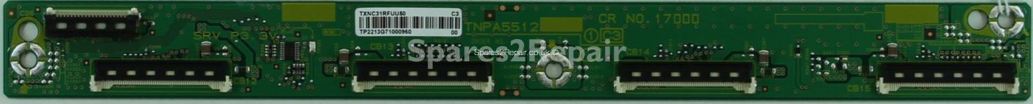 Panasonic TX-P50X50B - Buffer - TNPA5512 - C3 - TXNC31RFUU50